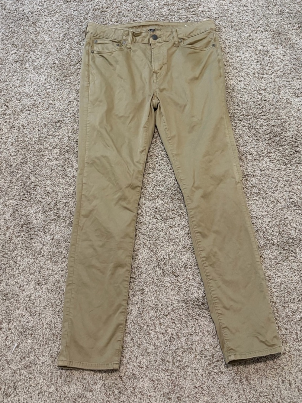 American Eagle Outfitters Slim Chino Pants in Khaki